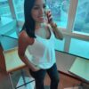 SHEIN Basics Top Tirantes de Cuello V Unicolor